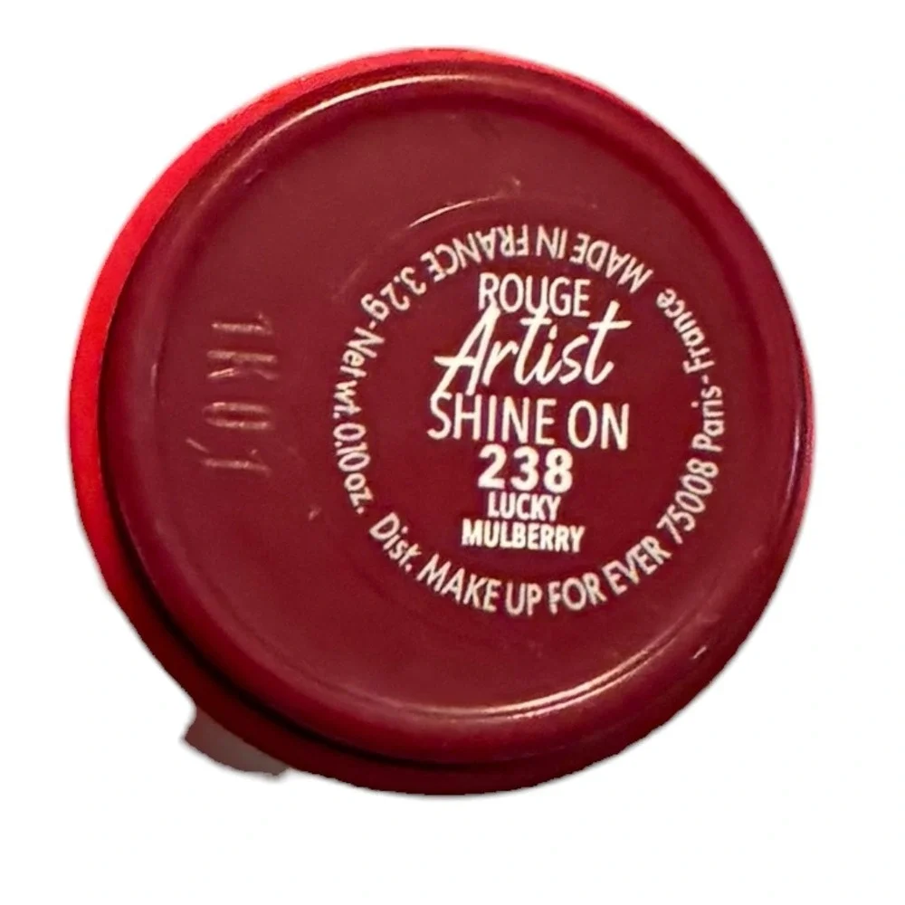 Make Up For Ever Rouge Artist Shine On Lipstick 238 Lucky Mulberry High Shine